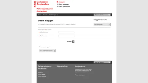 Parkeergebouwenamsterdam nl account inloggen 1